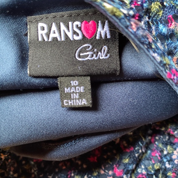 Ransom girl faux wrap dress - Picture 5 of 5